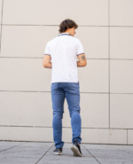 Pantalón semi recto elastizado - Imagen 4