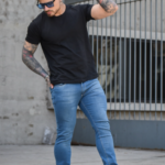 P. Hombre Semi Recto Elastisado