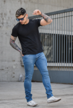 P. Hombre Semi Recto Elastisado