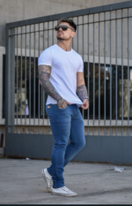 P. Hombre Semi Recto Elastisado. - Imagen 3