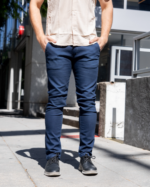 Pantalón corte chino jean óxido - Imagen 2