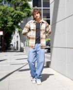 PANTALON BAGGY CELESTE - Imagen 6