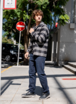 Pantalón clásico rígido azul - Imagen 6