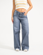 WIDE LEG DAMA AZUL - Imagen 4