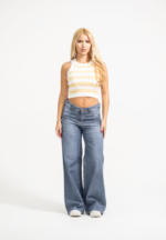 WIDE LEG DAMA AZUL - Imagen 5